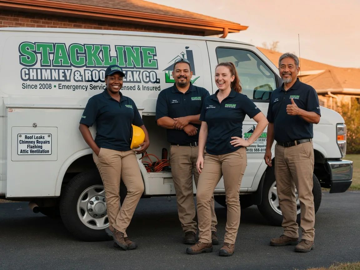 Chimney flashing repair company in Mound City, KS